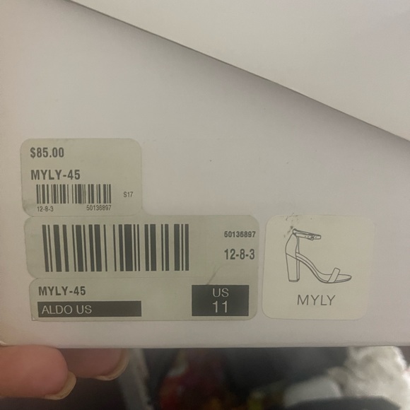 Aldo open toe block heels - Picture 3 of 4